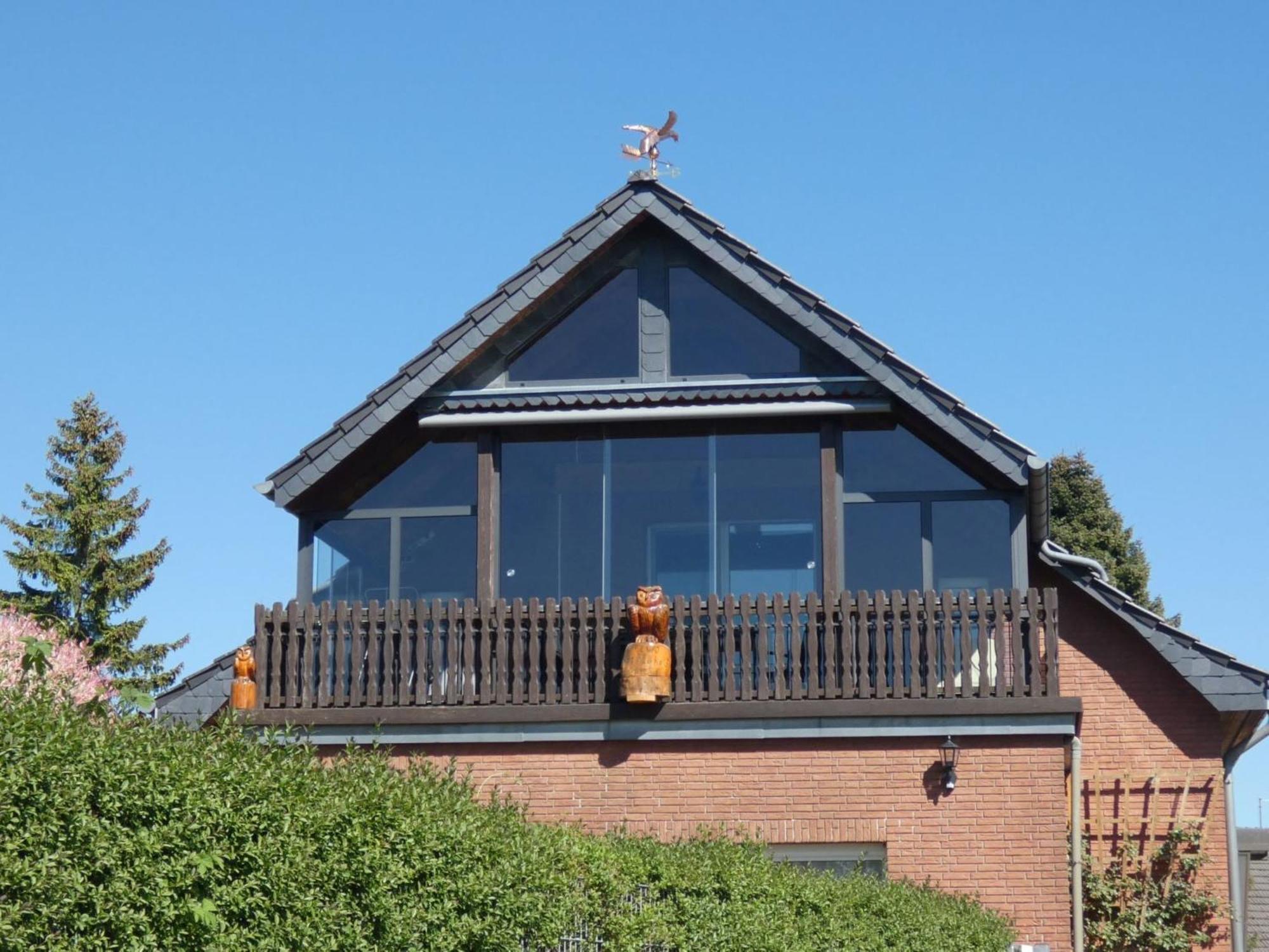 Appartement Fewo Mit Balkon, Zimmermann à Strasen Extérieur photo